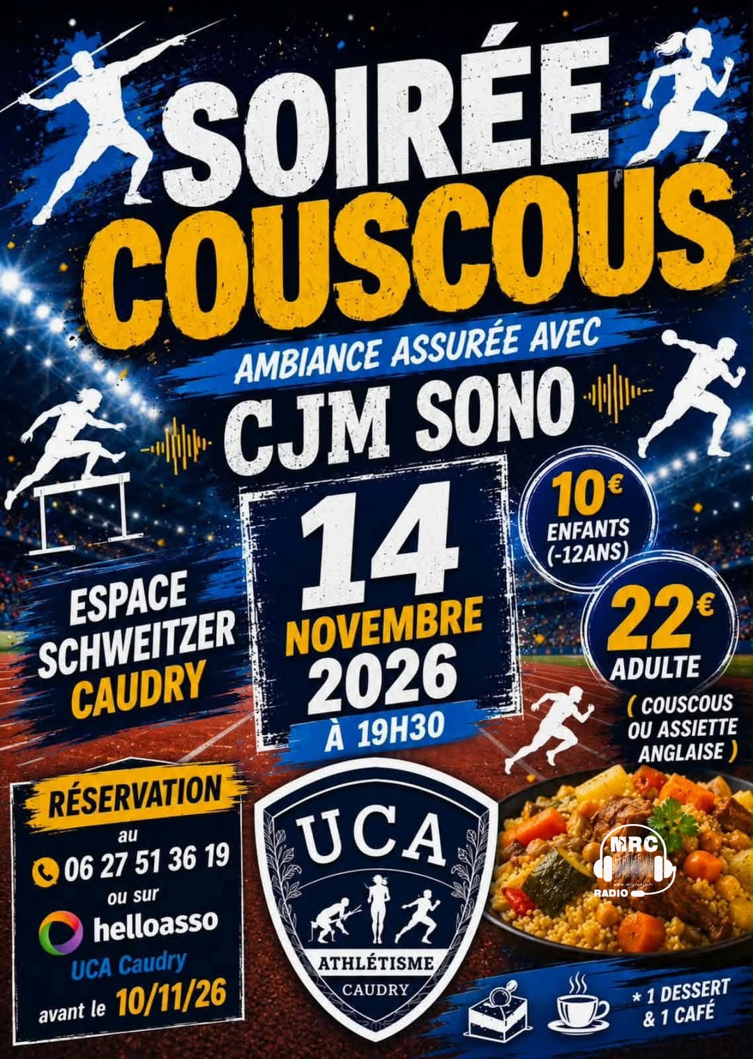 Soirée Couscous UCA Caudry
